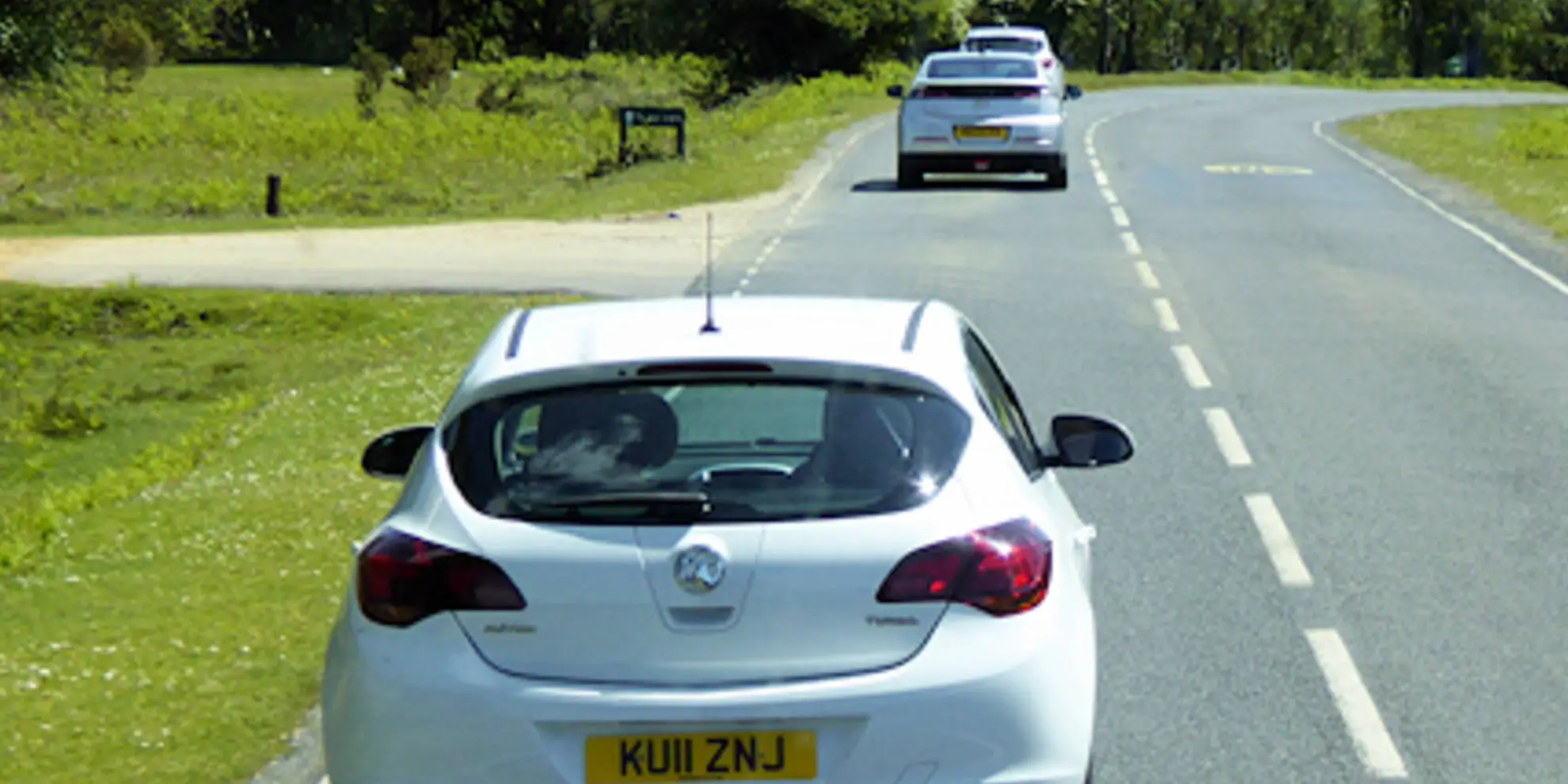 An image depicting the trail Matley Wood from Beaulieu Road and its surrounding area.