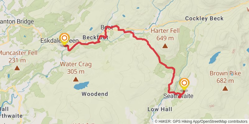 Furness Way stage 6 Map