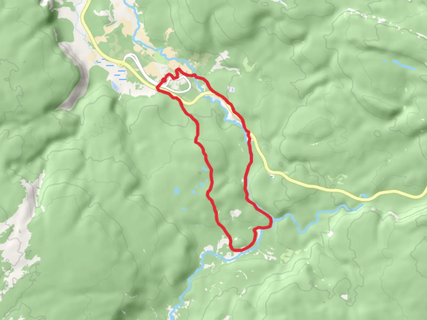 An image depicting the trail Howard Eaton-Lone Star and Kepler Cascade Ski Loop Trail and its surrounding area.