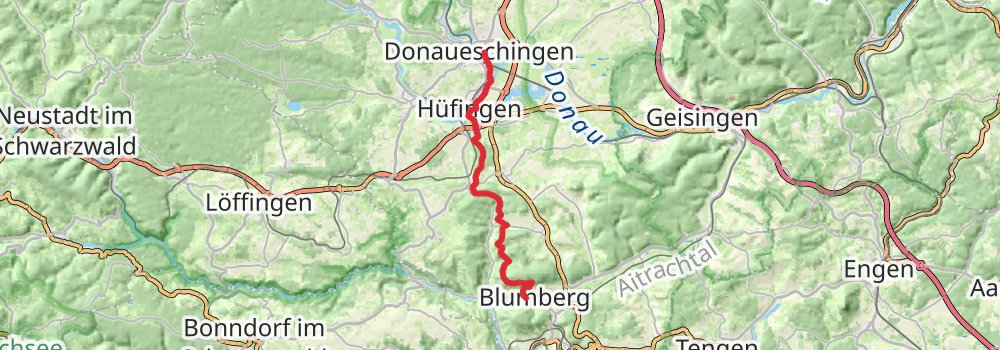 Neckar-Baar-Jakobusweg stage 6 Map