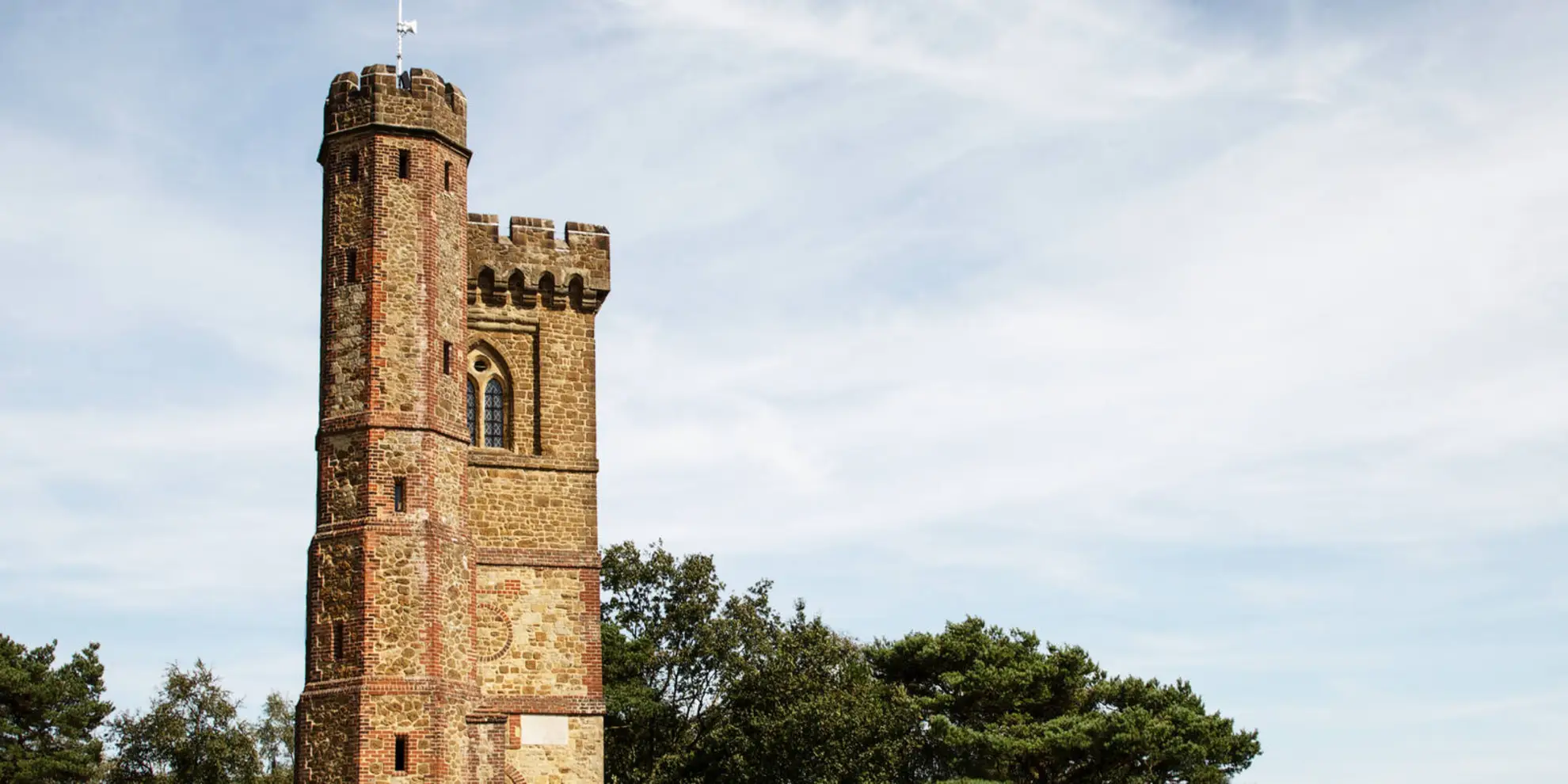 An image depicting the trail Friday Street - Leith Hill and Wotton Common and its surrounding area.