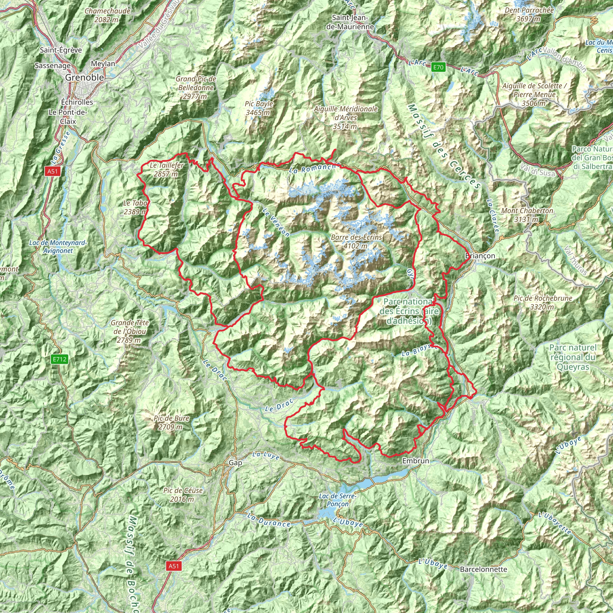 GR 50 mobile static map