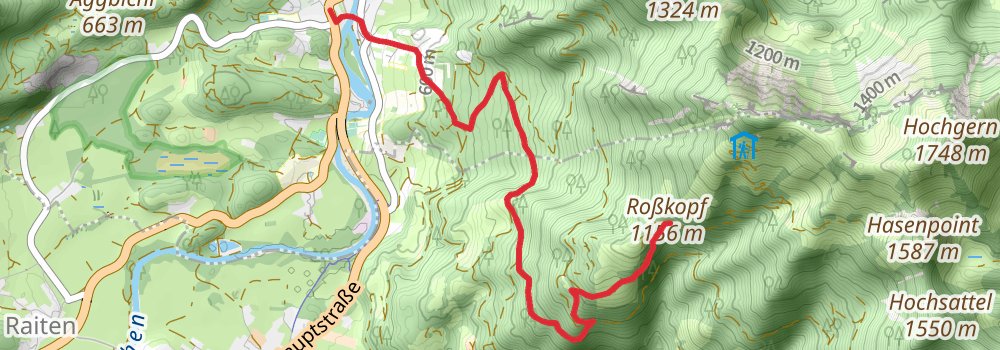 Via Alpina - Purple Trail stage 42 Map
