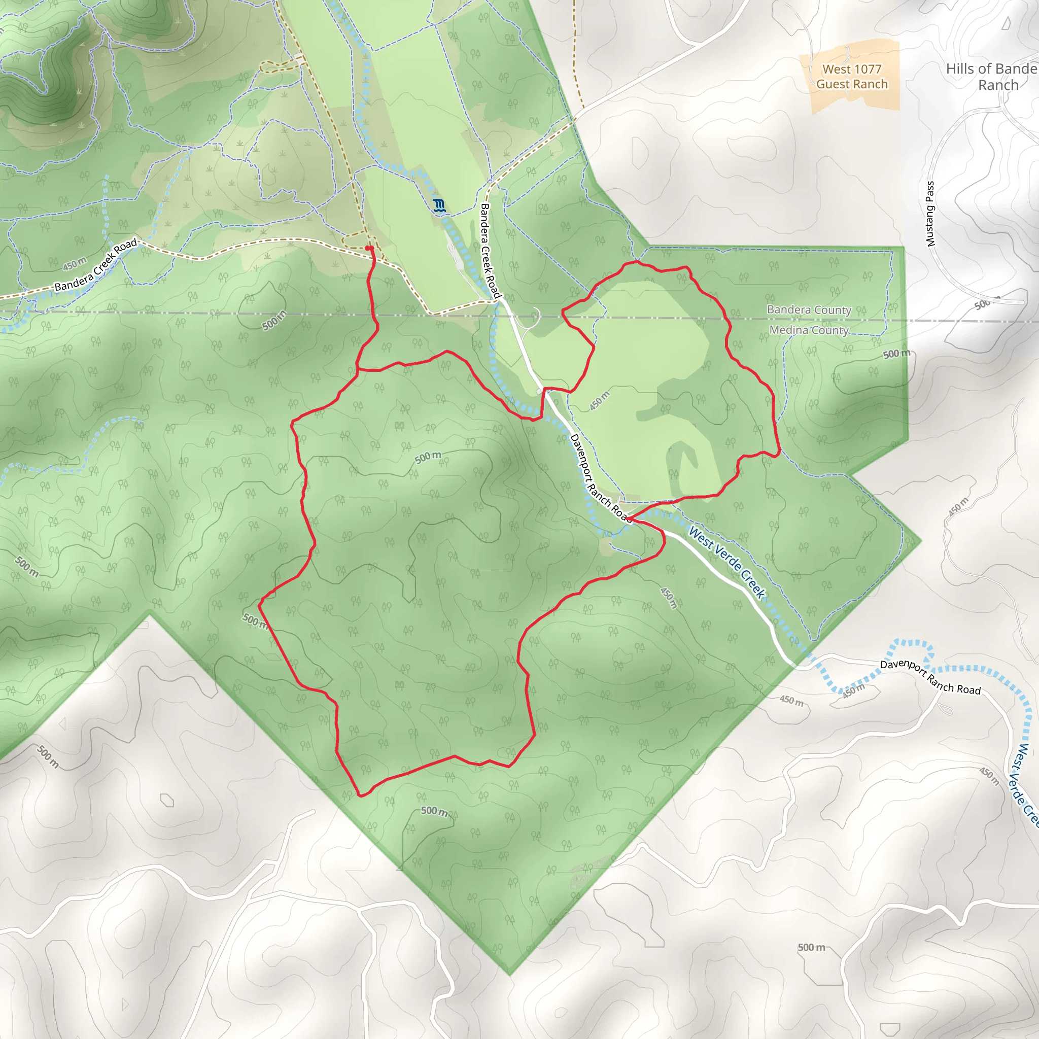 Eight Hightower and 9 Pasture Loop mobile static map