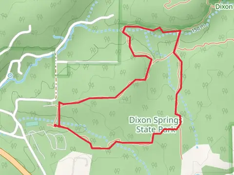 Oak Tree Trail, Pine Tree Trail and Bluff Loop Trail