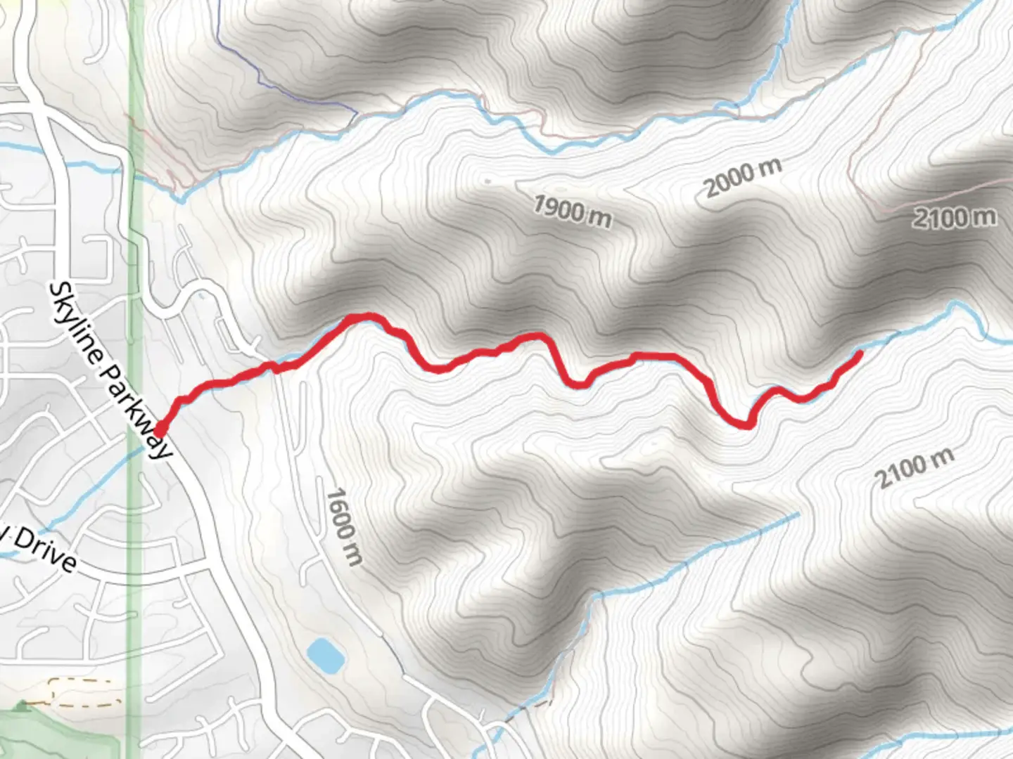 An image depicting the trail Burch Creek Trail and its surrounding area.