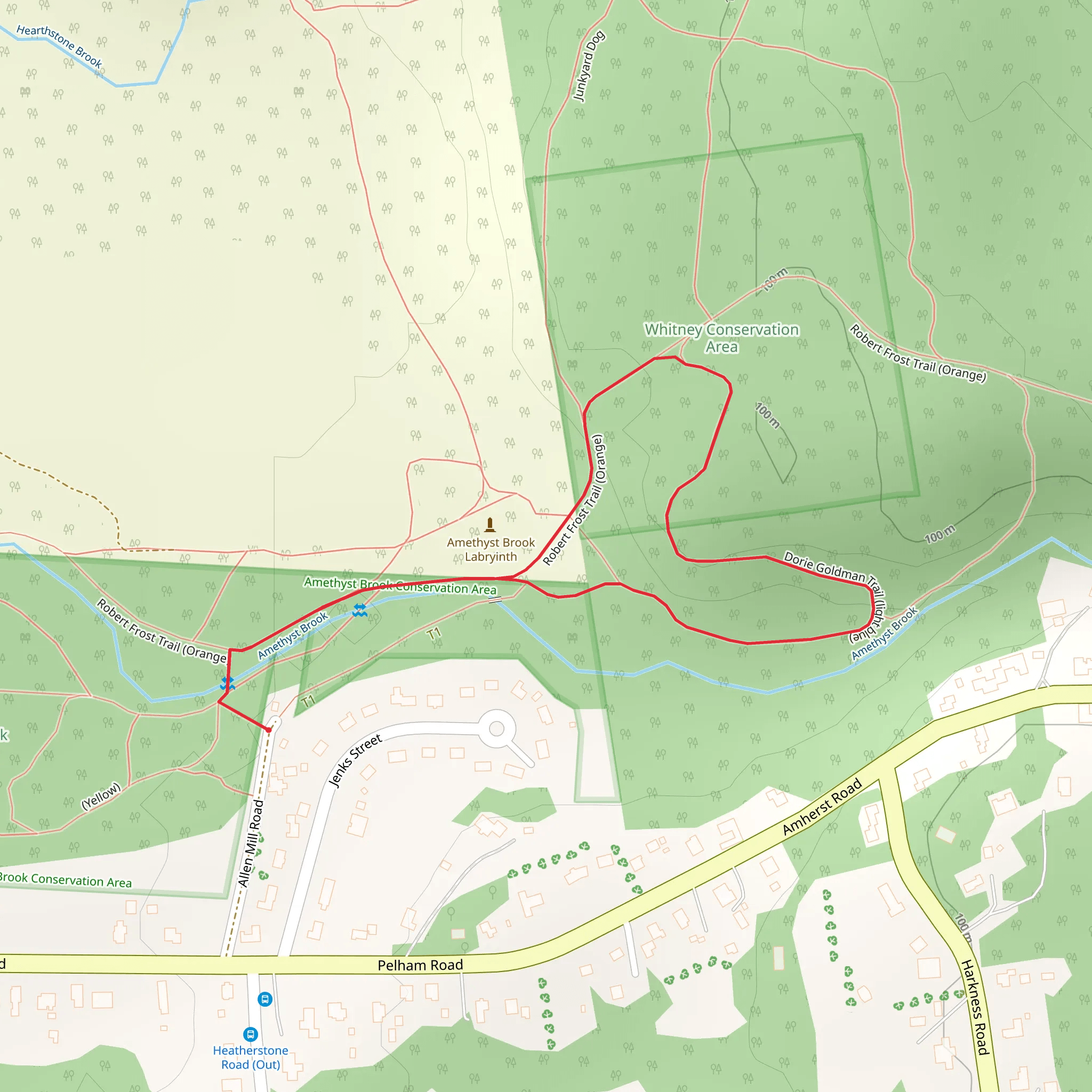 Dorie Goldman Loop Trail mobile static map