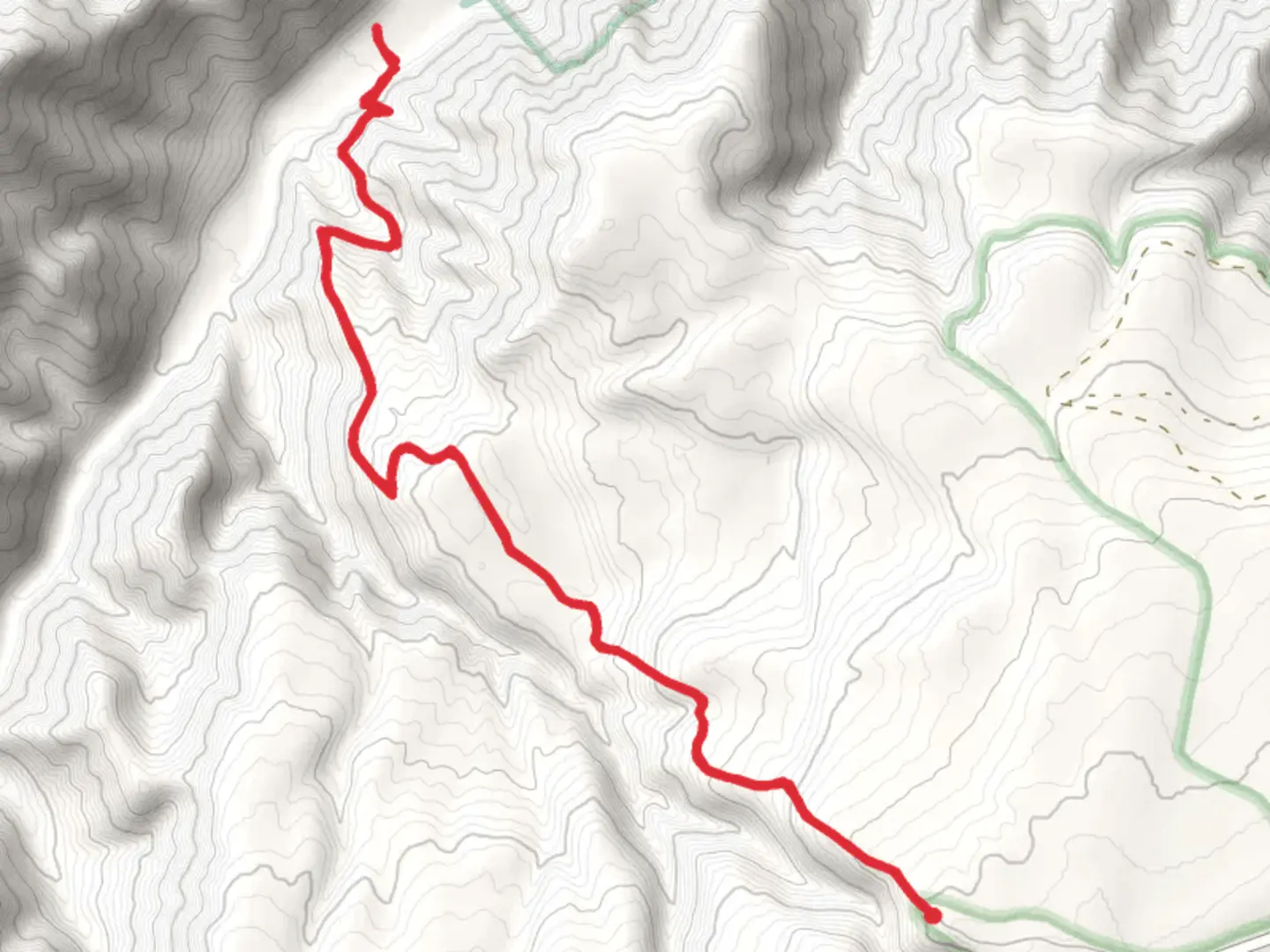 An image depicting the trail Elk Flats Trail and its surrounding area.