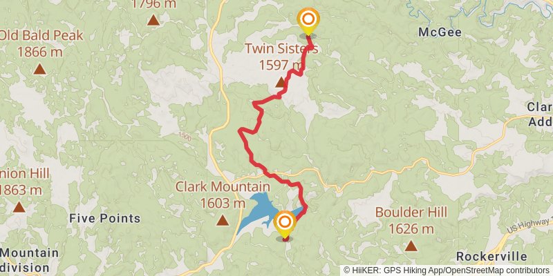 Centennial Trail - South Dakota stage 6 Map