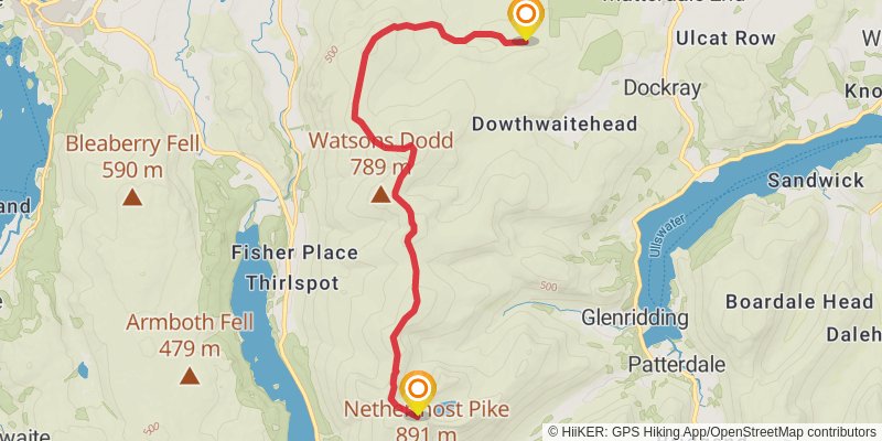 Wainwright Memorial Walk stage 3 Map