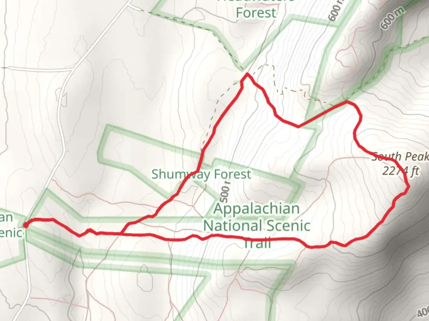 An image depicting the trail Moose Mountain Trail and its surrounding area.