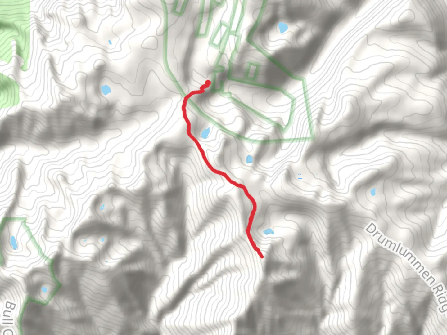 An image depicting the trail Oregon Butte Trail and its surrounding area.