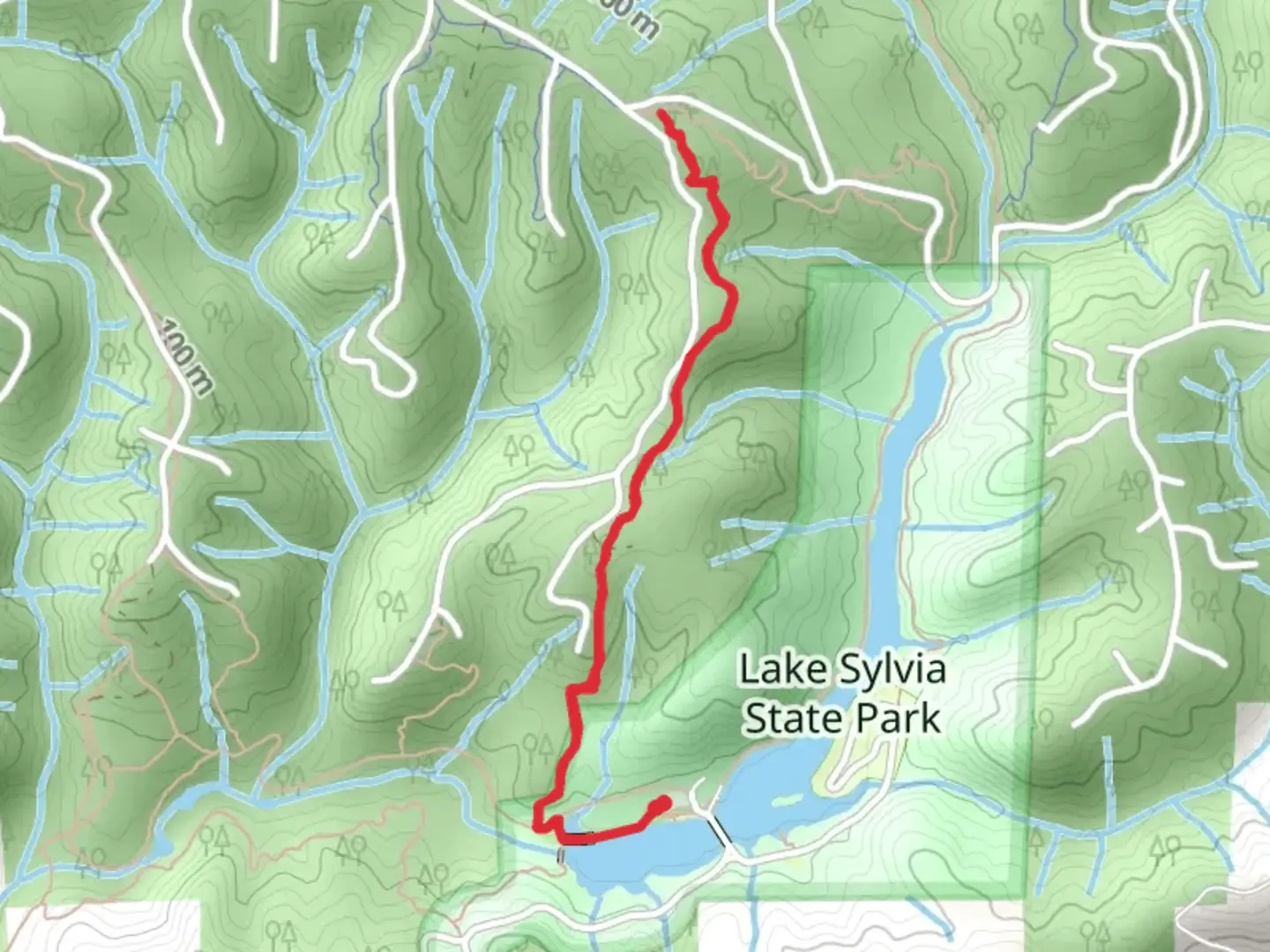 An image depicting the trail Brownie Trail and its surrounding area.