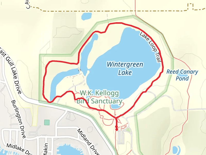 Wintergreen Lake Loop
