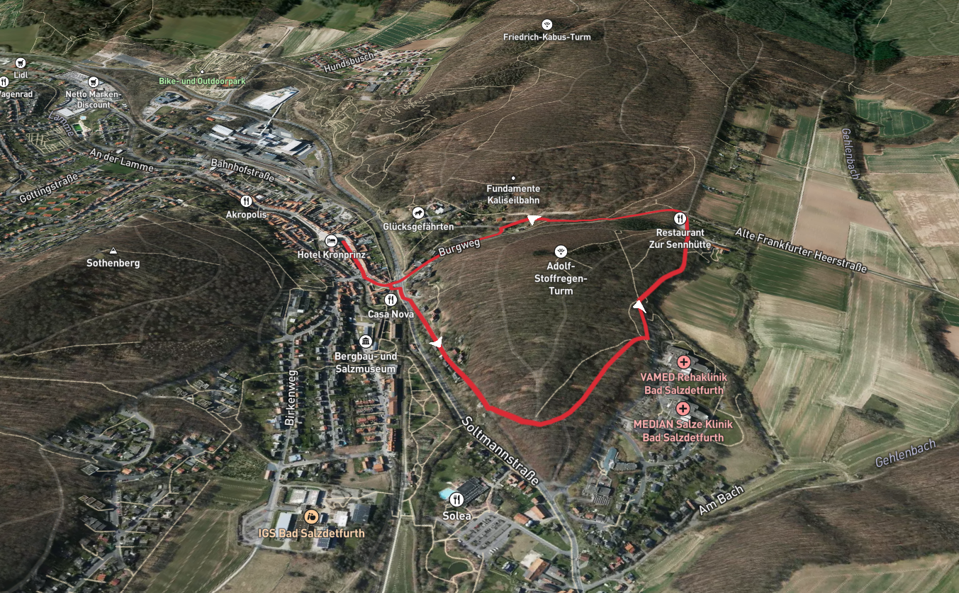 Soelter Weg and Fernwanderweg Calenberg Harz Loop