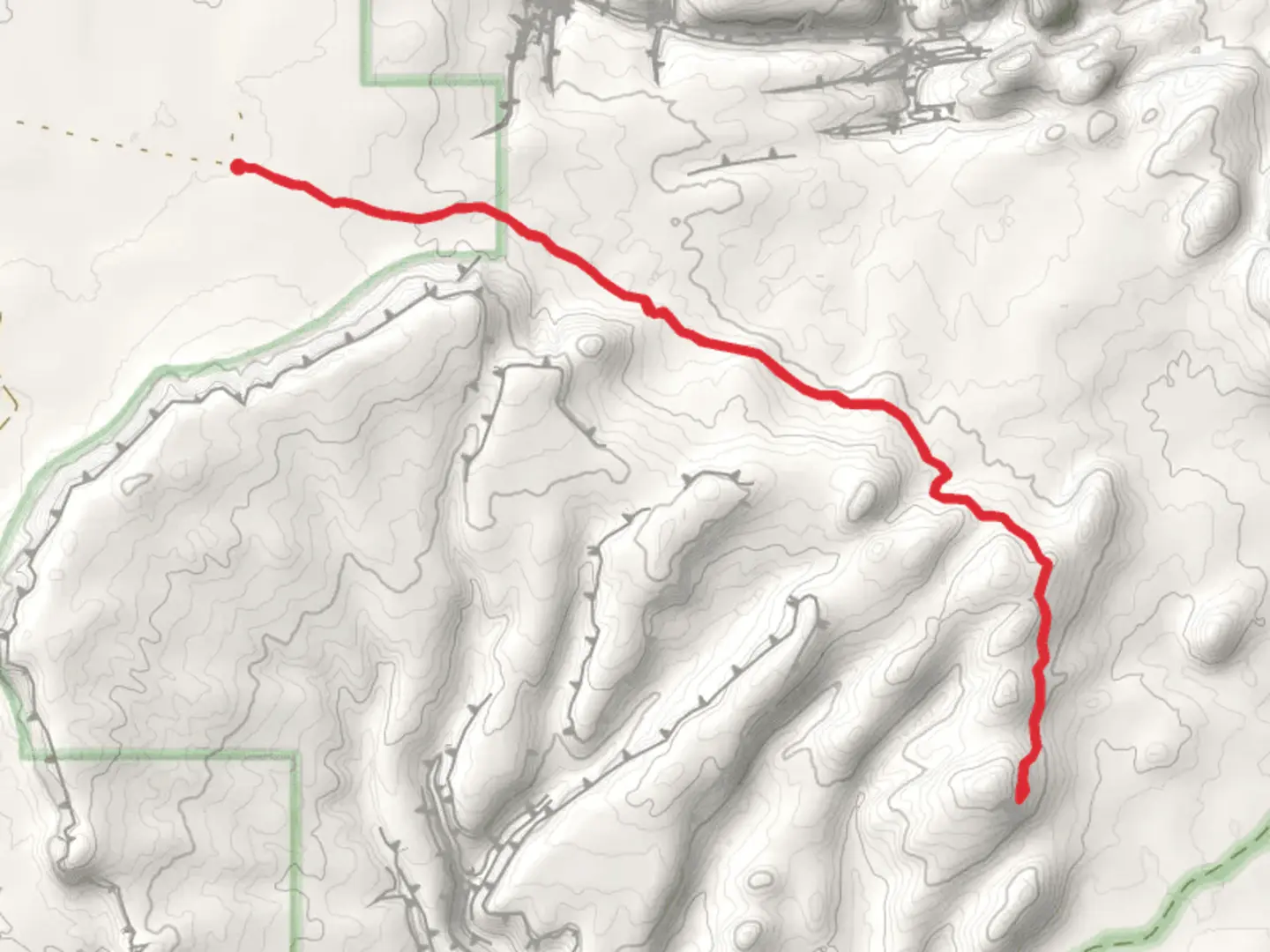 An image depicting the trail Volcano Trail and its surrounding area.