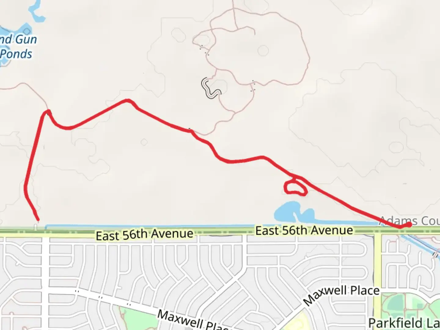 An image depicting the trail Rocky Mountain Greenway and Highline Loop Trail and its surrounding area.