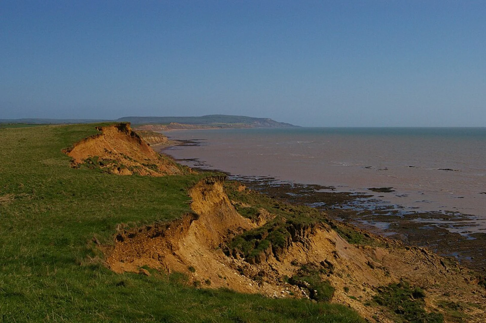 An image depicting the trail Shepherd's Chine to Brook Chine Walk and its surrounding area.