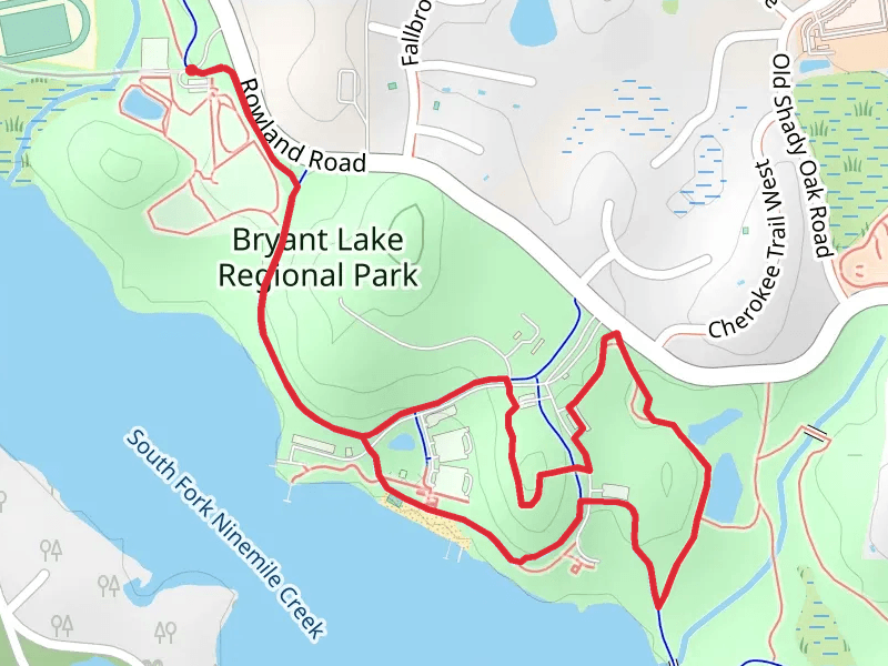 Bryant Lake Regional Park Loop