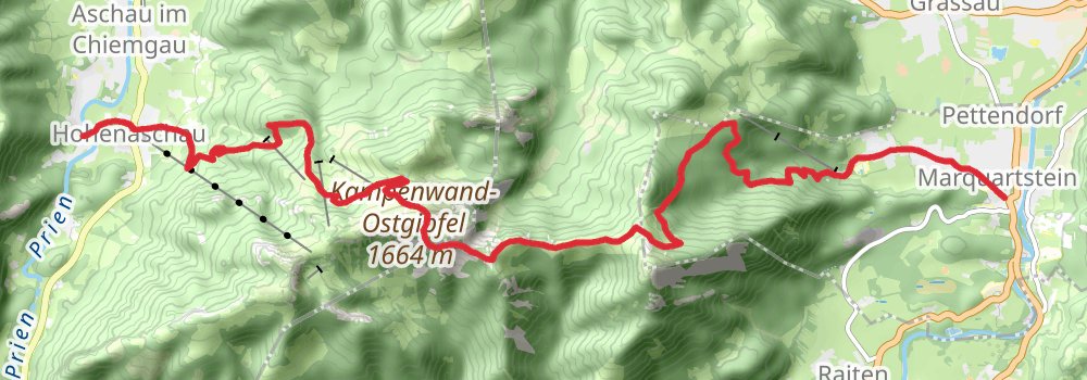 Maximiliansweg stage 23 Map