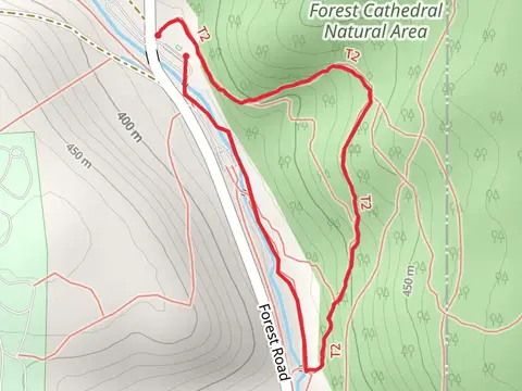 Gaging Sta Loop via Baker Trail