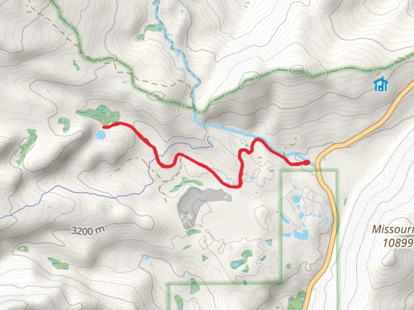 An image depicting the trail Lily Lake via Meadow Drive and its surrounding area.
