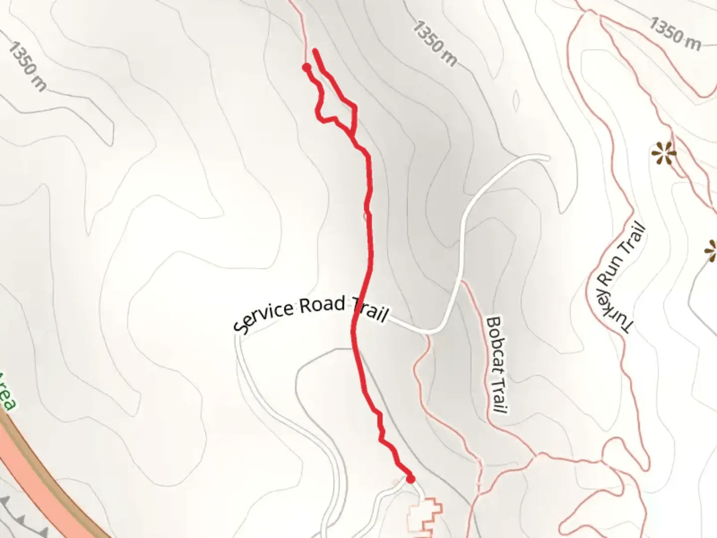 An image depicting the trail Northlook Nature Trail and its surrounding area.