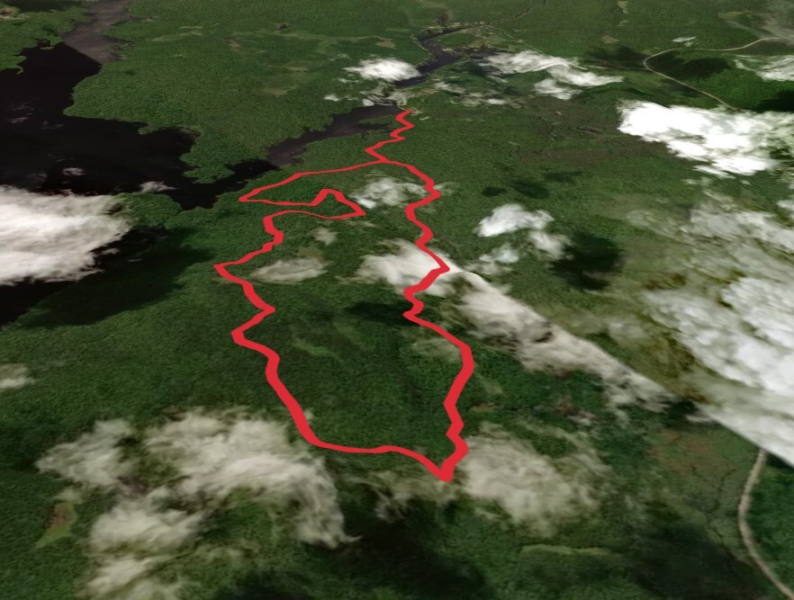 Peavine Swamp Trail via Oswegatchie River Loop