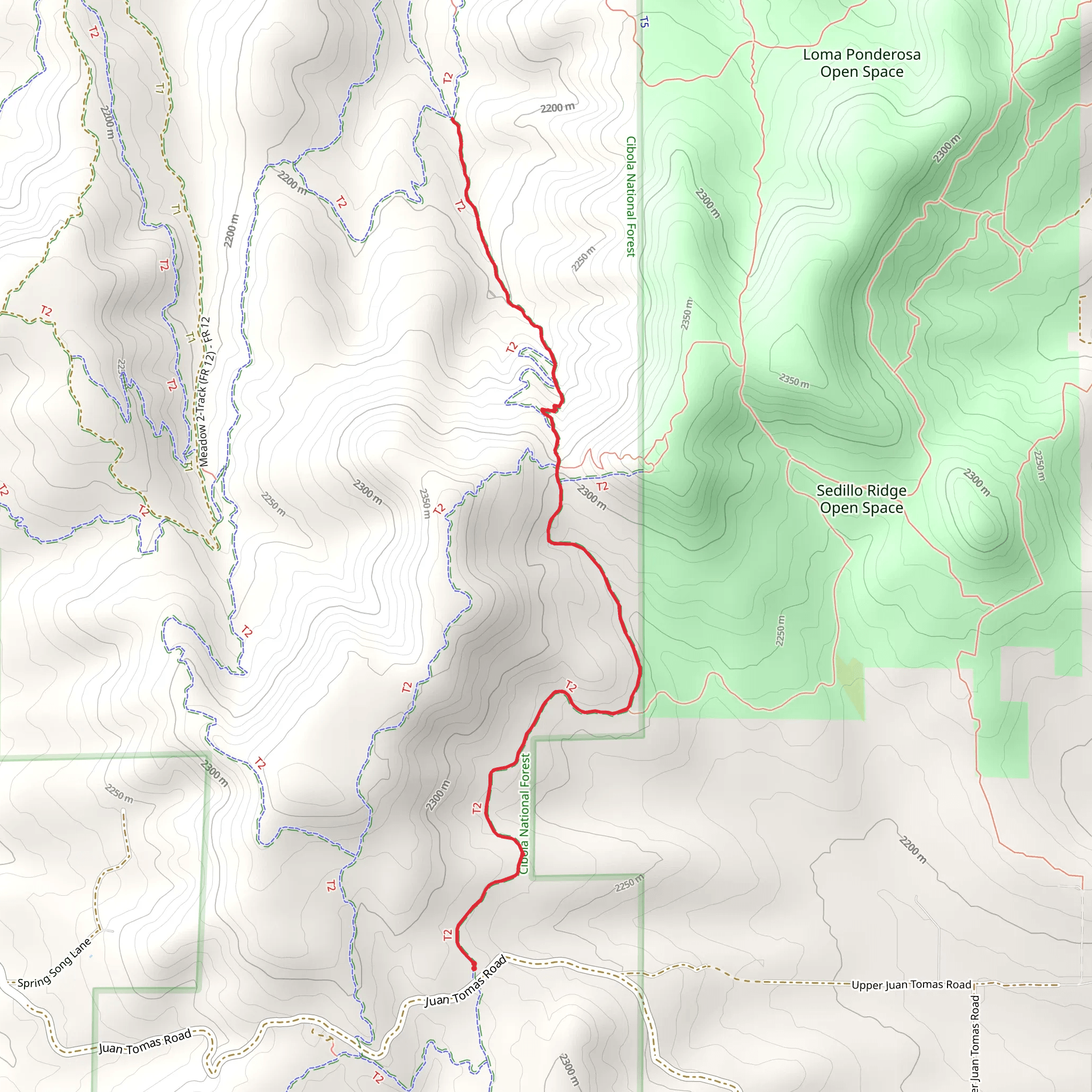 Bear Scat mobile static map