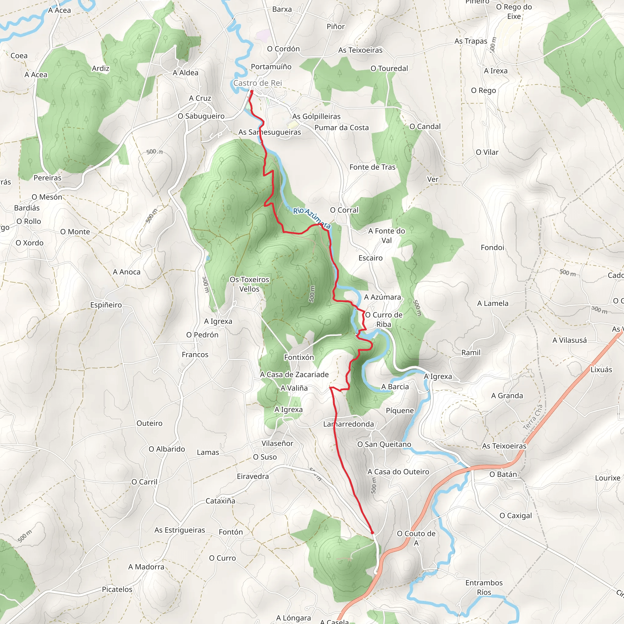 Ruta do Azumara PR G 154 mobile static map