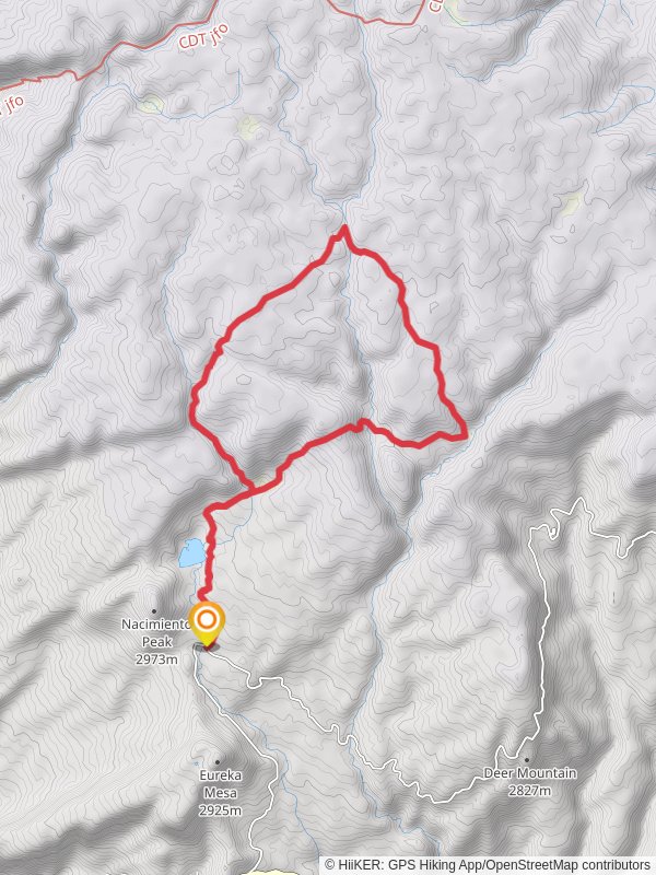 San Gregorio Reservoir via Palomas Trail