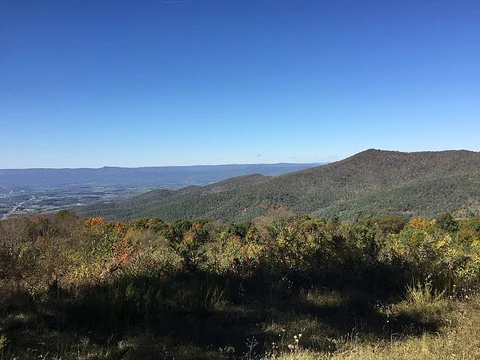 An image depicting the trail Pass Mountain Hut Access Road Trail and its surrounding area.