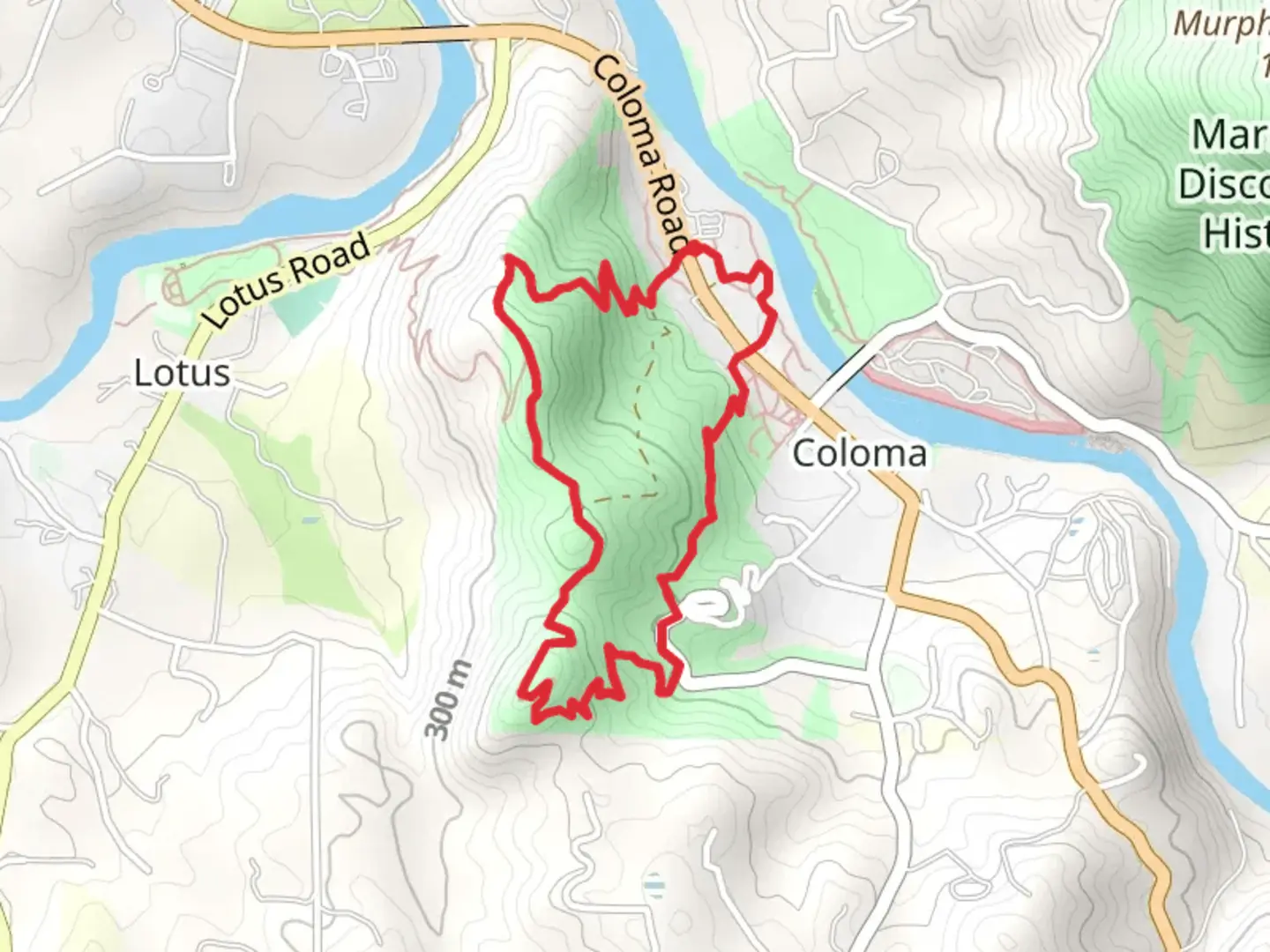 An image depicting the trail Monroe Ridge Trail Loop and its surrounding area.