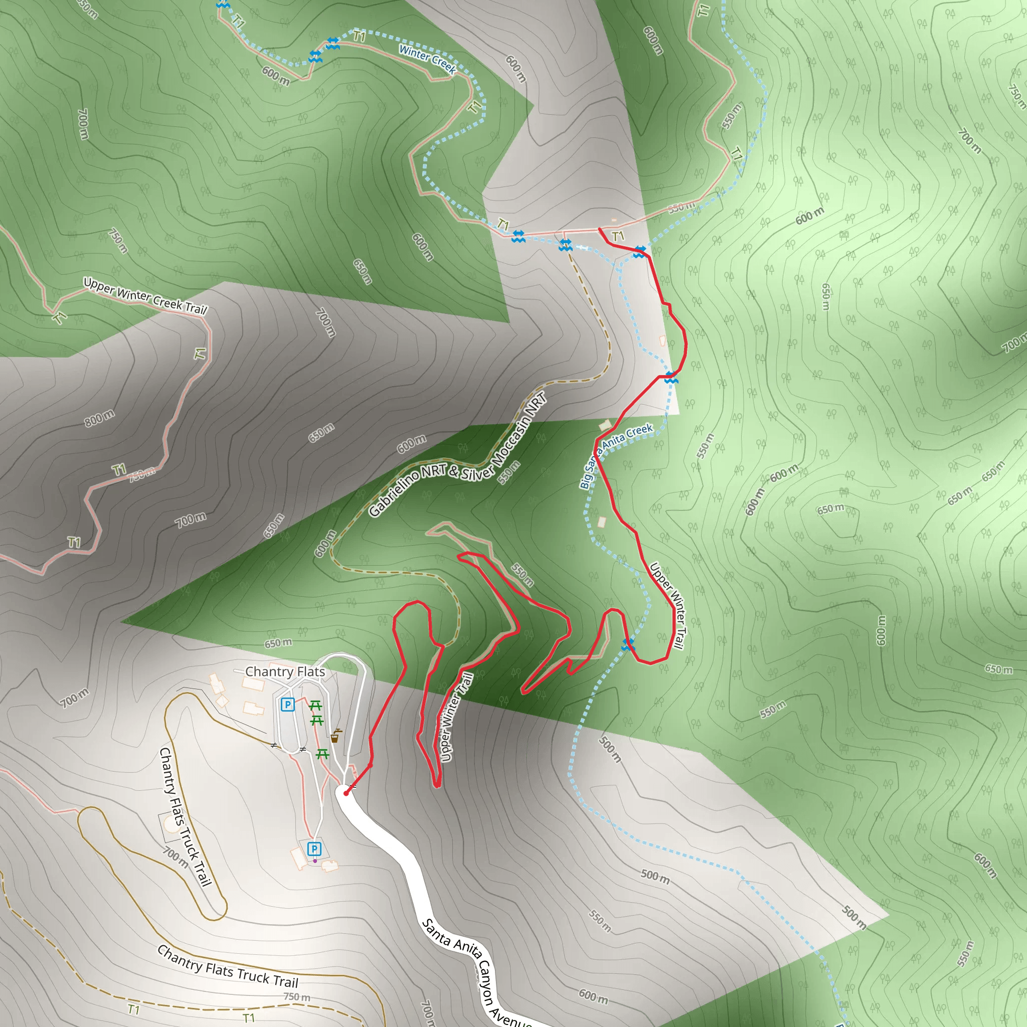 First Water Trail mobile static map