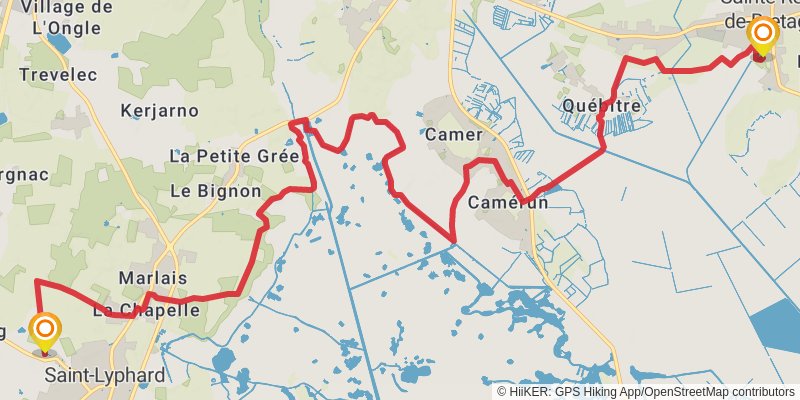 GR 3 - Vallee De La Loire stage 64 Map