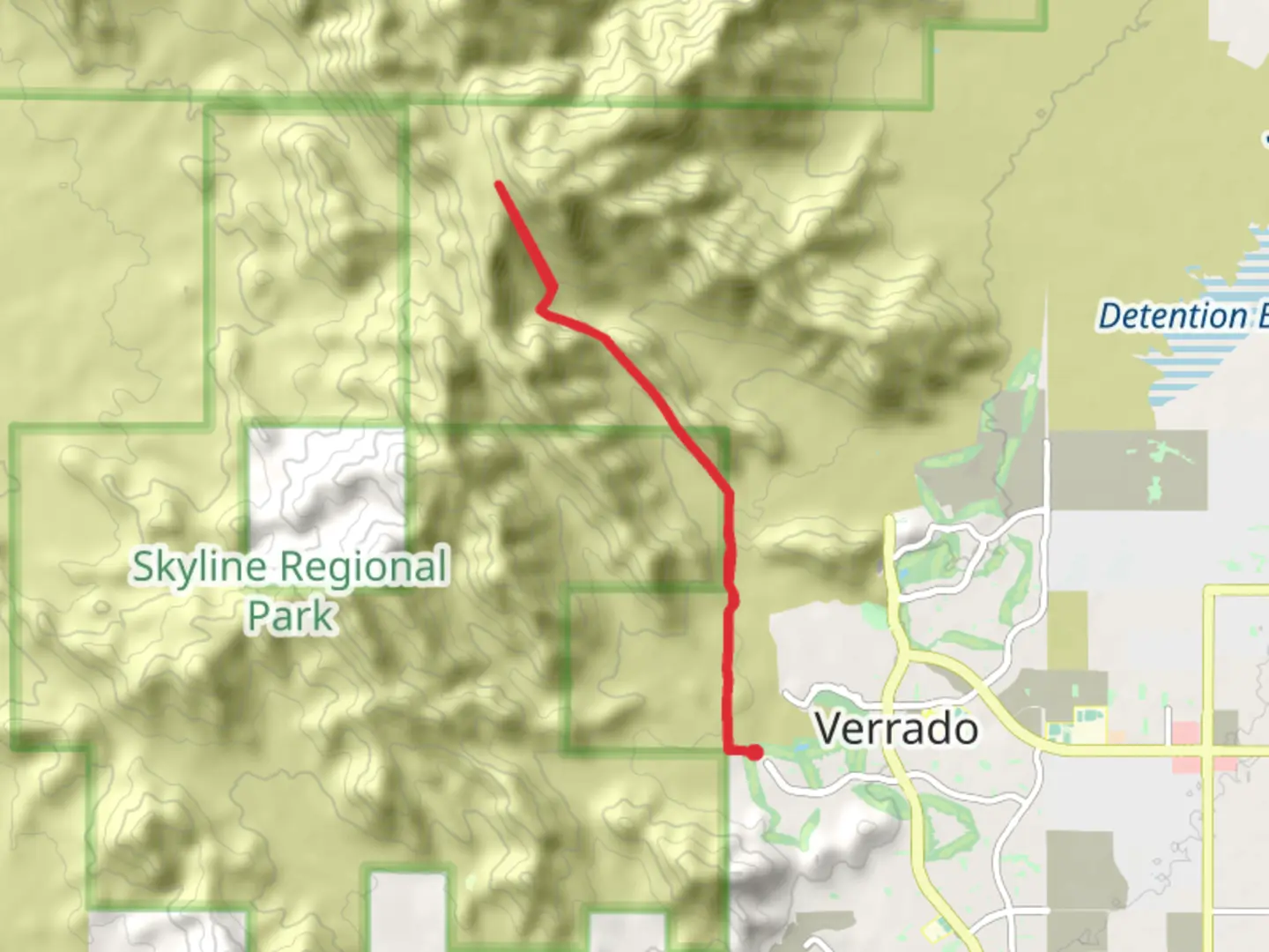 An image depicting the trail West Lost Creek Road Walk and its surrounding area.