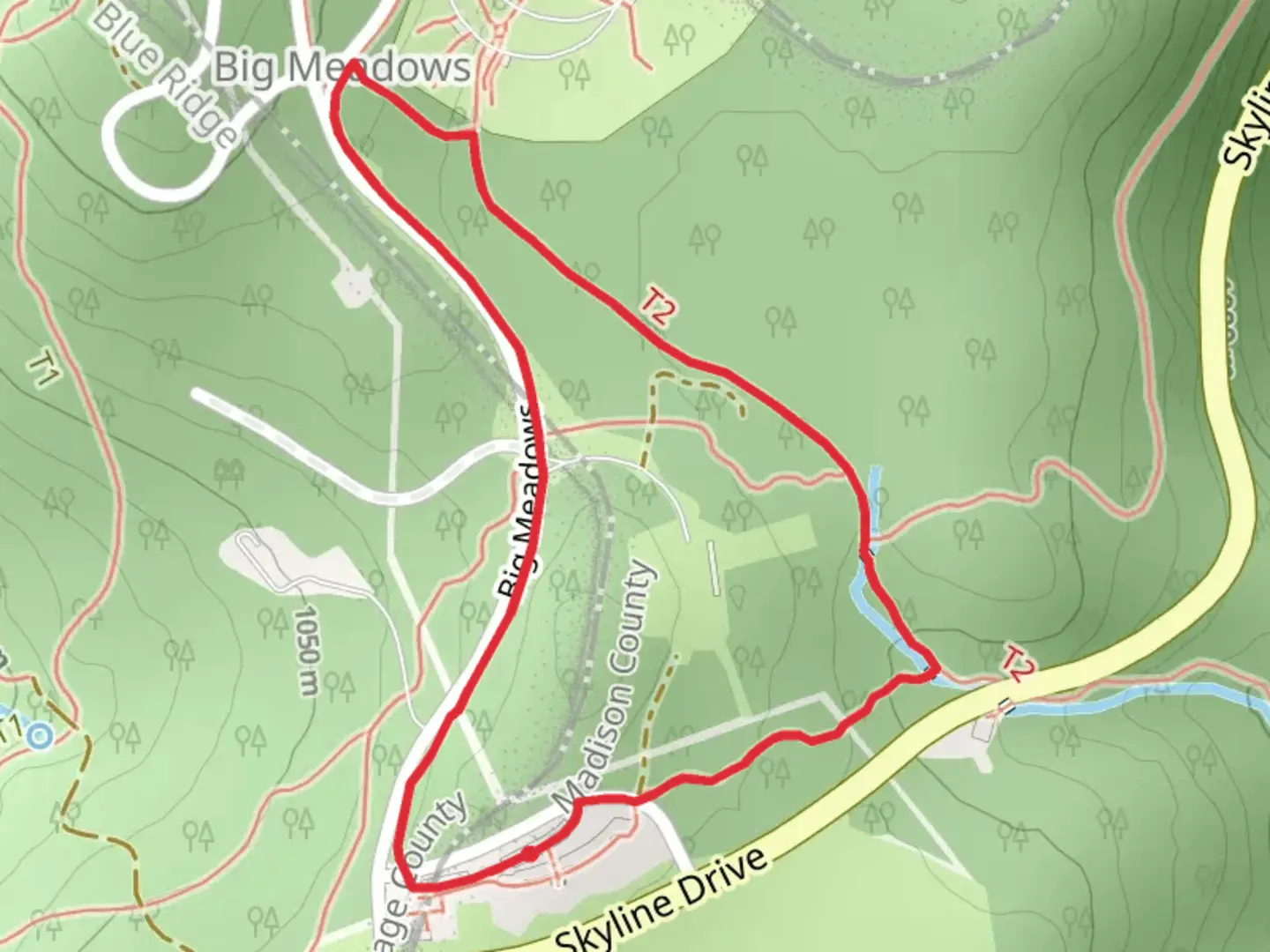 An image depicting the trail Story of the Forest Trail Loop and its surrounding area.