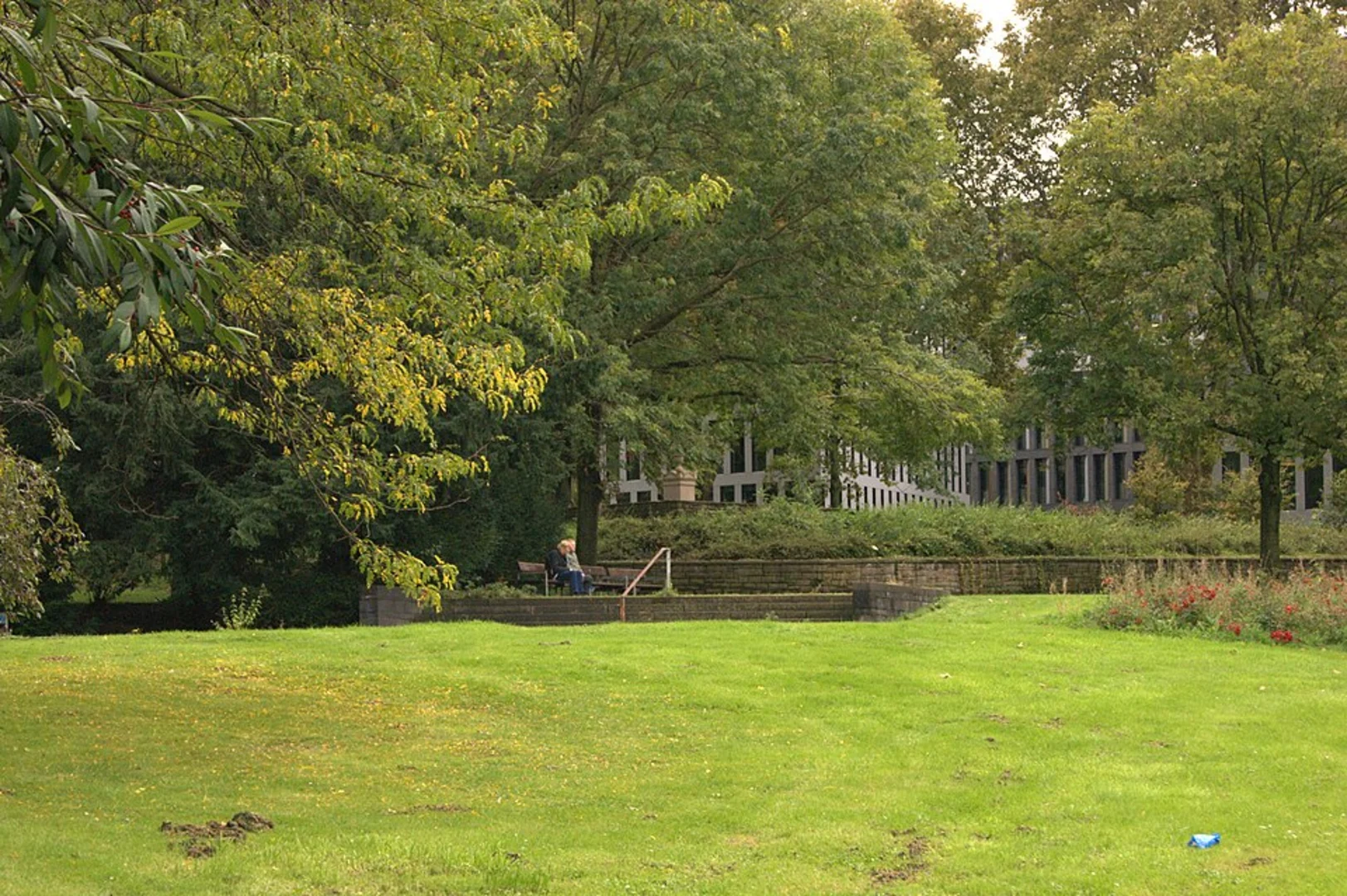 An image depicting the trail Ehem Klärteich via Rund um Bochum and O Rund um Hordel and its surrounding area.