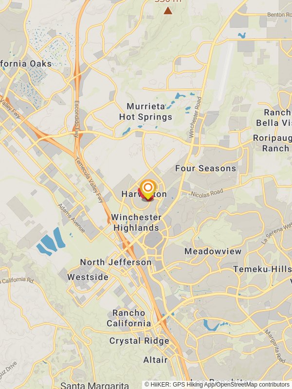 Harveston Lake Loop mobile static map