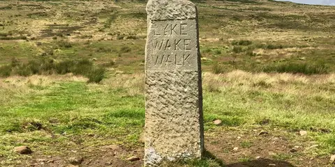 An image depicting the trail Lyke Wake Walk and its surrounding area.
