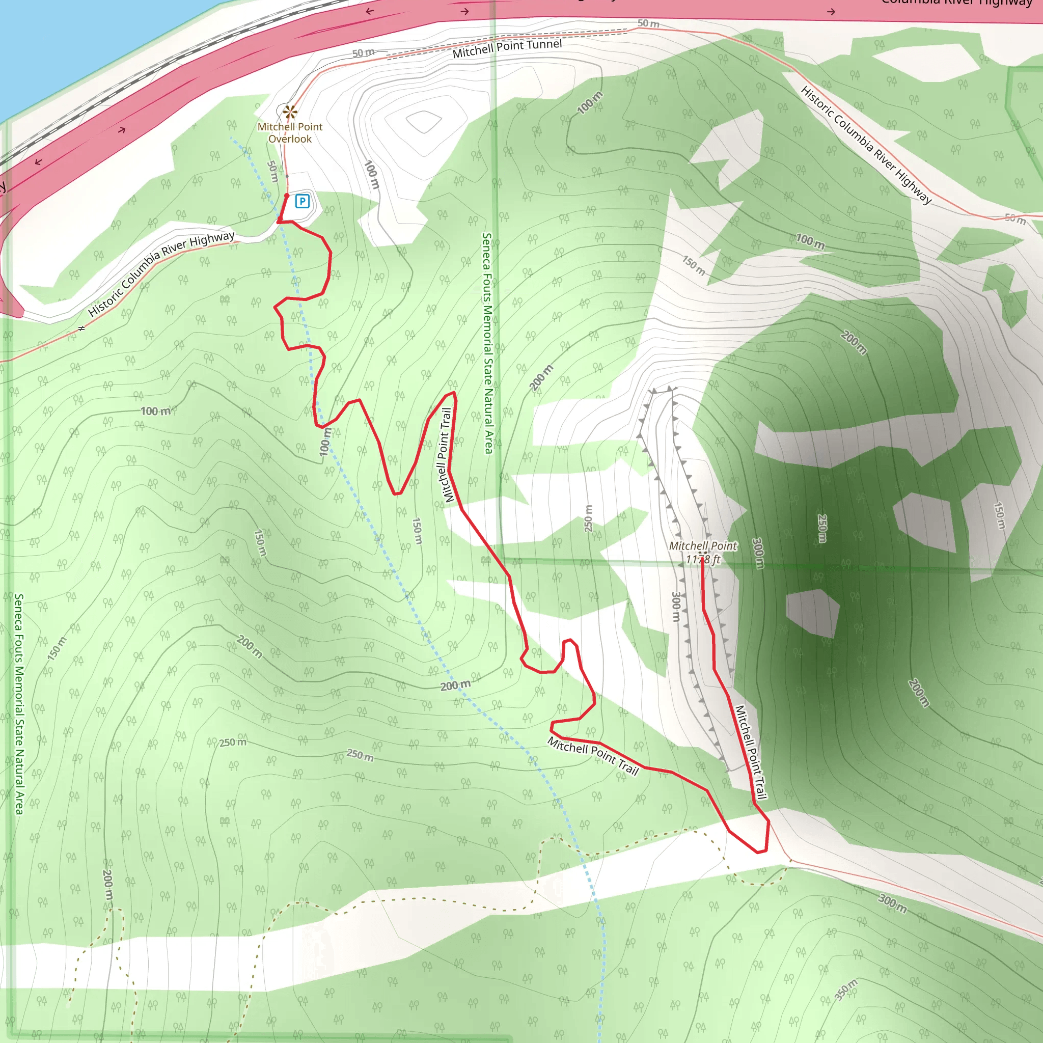 Mitchell Point mobile static map