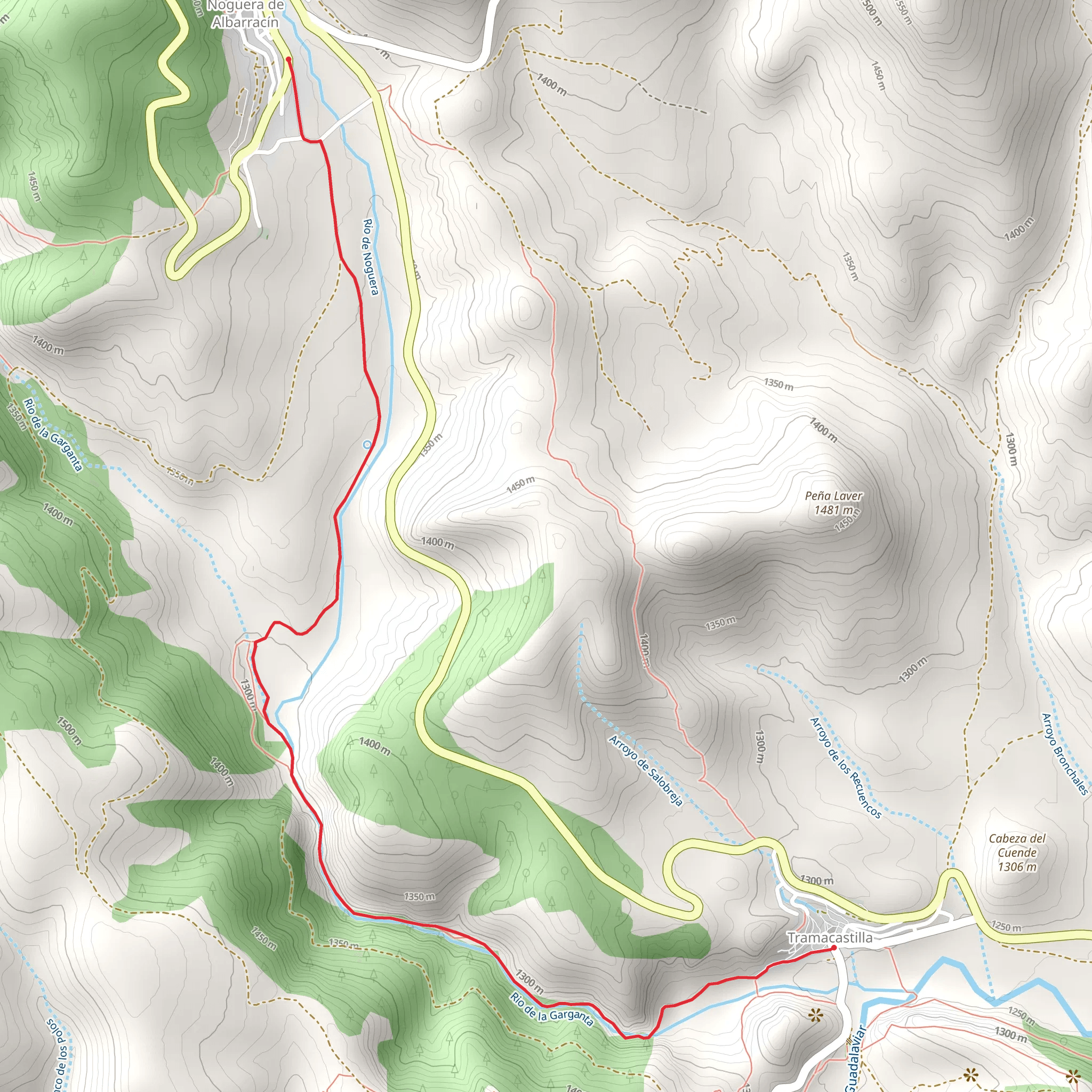 Ravine of the Caves SL TE 49 mobile static map