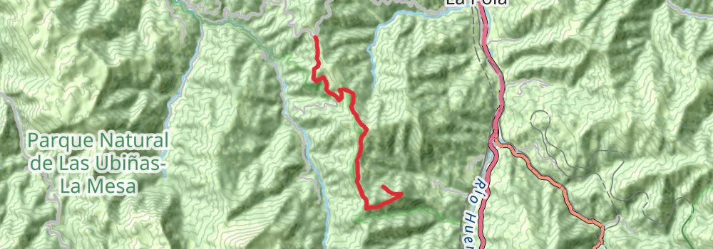 GR 208 Anillo de la Montaña Central stage 4 Map