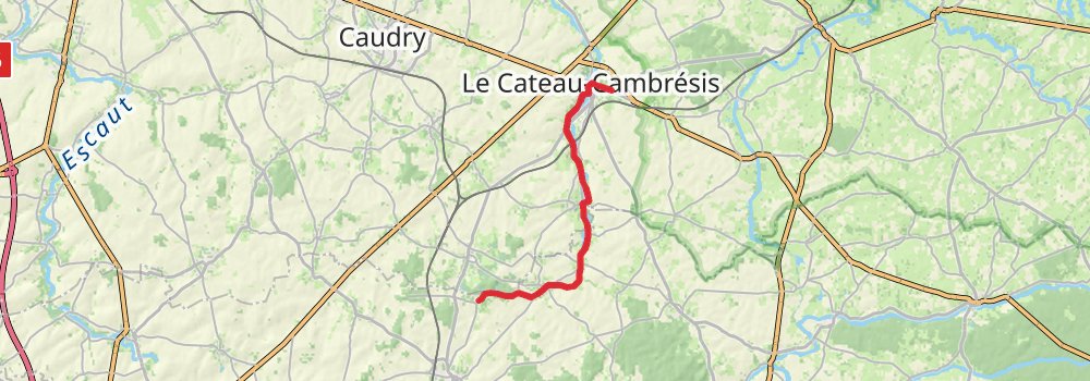GR 655 Via Turonensis stage 4 Map
