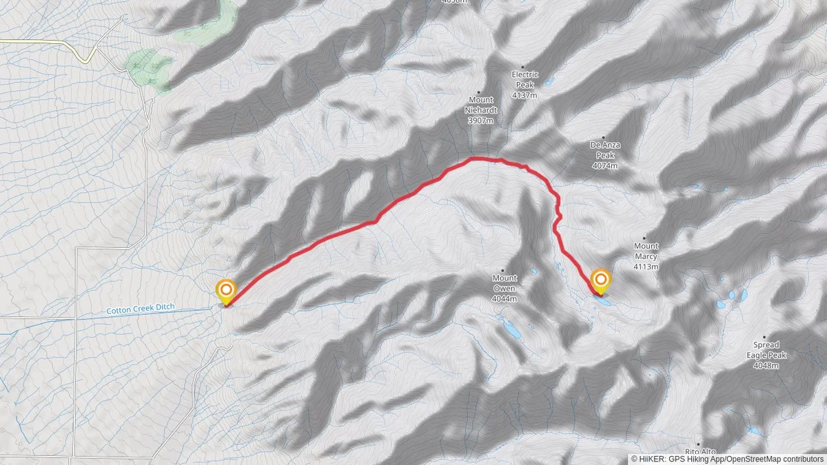 Cotton Lake via Rito Alto Trail