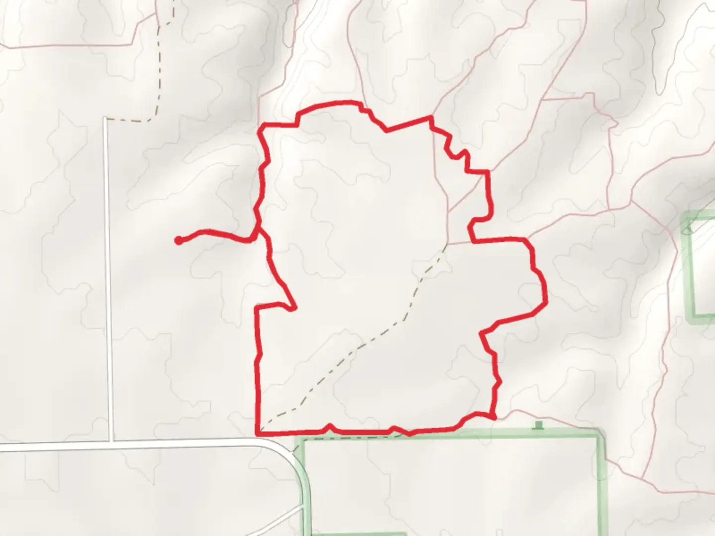 An image depicting the trail Prairie Loop Trail and its surrounding area.