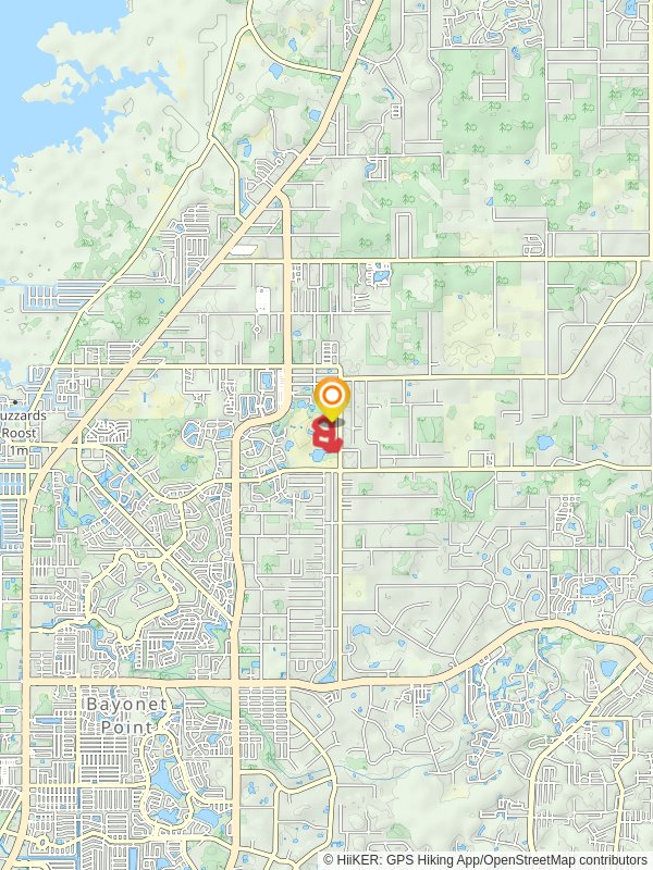 Jogging Walking Path Loop mobile static map