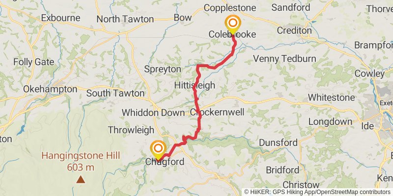 Mary Michael Pilgrims Way stage 16 Map