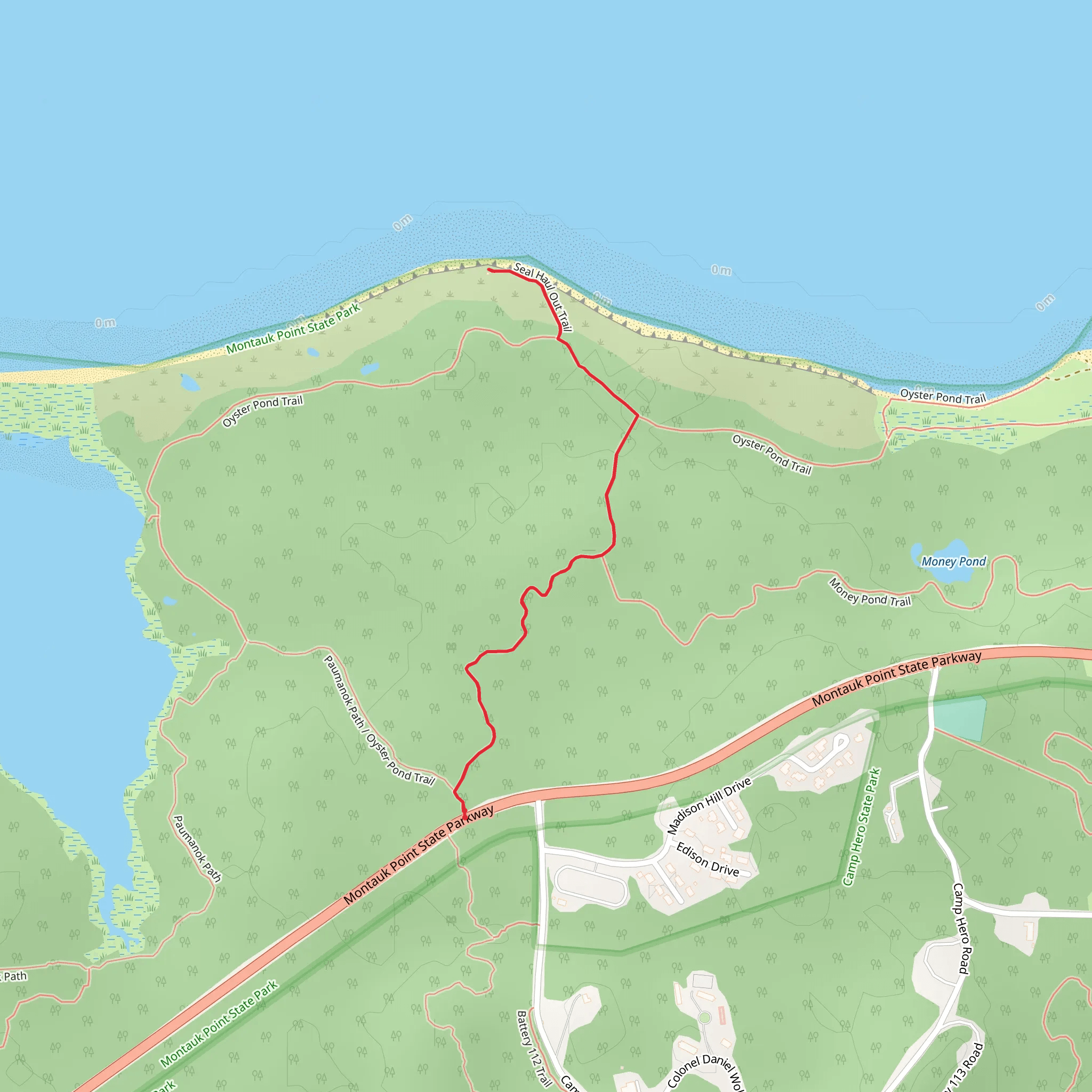 Seal Haul Out Trail mobile static map