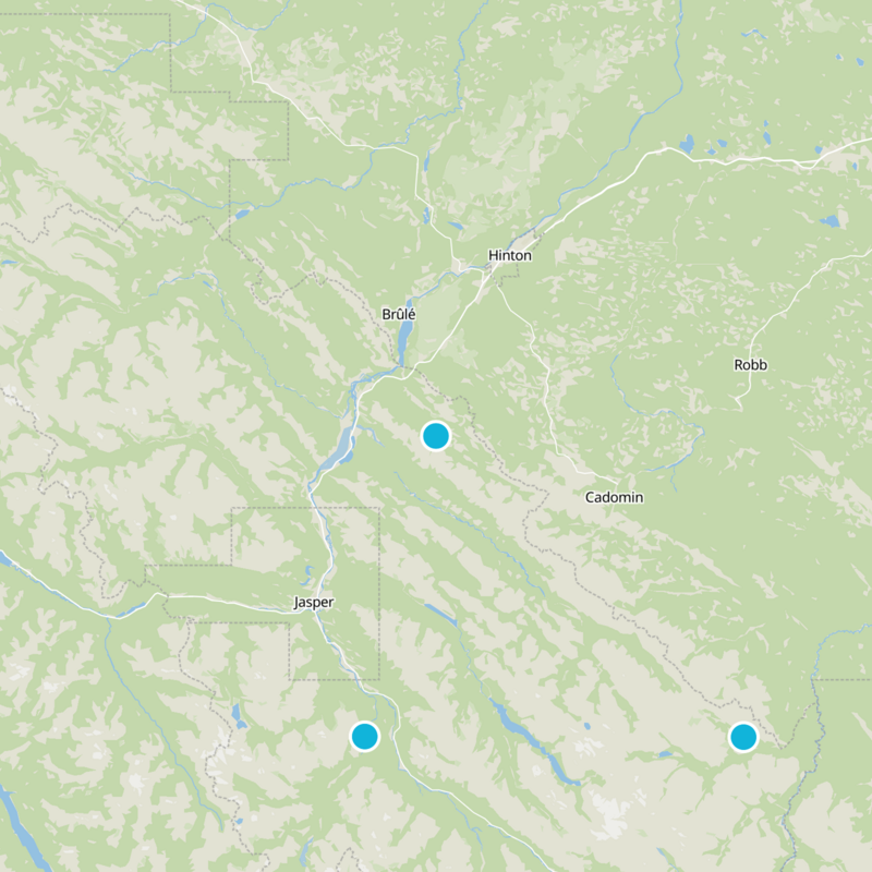 I.D. No. (Jasper National Park) Static Map